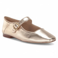 Tuhoomall Comfortable Flat Shoes For Women, Classic Office Style, Adjustable Buckle, Solid Color Design, Perfect For Spring And Summer