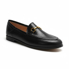 Tuhoomall Comfortable Flat Loafers for Women, Classic Design with Metal Buckle, Perfect for Office, Casual and Everyday Wear