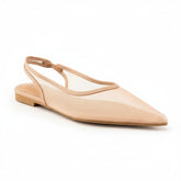 Tuhoomall Wedge Heels Women's Flats with Pointed Toe, Adjustable Buckle, Casual and Performance Wear, Rubber Sole for Daily Use