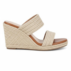 Tuhoomall Comfortable Platform Wedge Sandals for Women - 10.5cm Heel, Open-Toe Design, Fashionable Summer Style with PVC and Rubber Materials