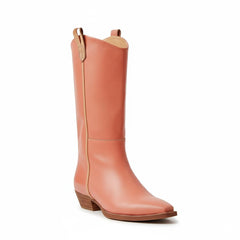 Tuhoomall Western Snip Toe Ankle Boots for Women, Classic All-Season Chunky Heel Rubber Sole, Easy Slip-On Design, Perfect for Casual and Office Wear