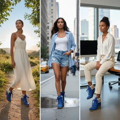 Tuhoomall Fashion Casual Ankle Boots for Women, Classic Street Style, Round Toe, Mid Heel, Lace-Up, Solid Color, Perfect for Winter Wear