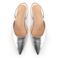 Tuhoomall Slingback Flats for Women Pointed-Toe Ballet Flats