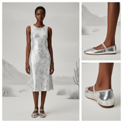 Tuhoomall Comfortable Mary Jane Flat Shoes with Bow, Slip-On Design for Fashionable Everyday Wear in Spring and Summer