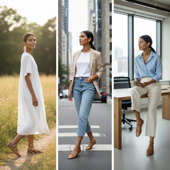 Tuhoomall Comfortable Mary Jane Flat Shoes with Bow, Slip-On Design for Fashionable Everyday Wear in Spring and Summer