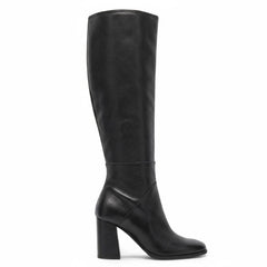 Tuhoomall Fashion Boots with Zipper Closure, Square Toe, Chunky Heel for Party, Office, Casual Wear - All Season Comfortable Style Tuhoomall