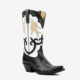 Tuhoomall Comfortable Western Boots for Women, Mid-Calf Height, Perfect for Parties and Outdoor Events, Unique Animal Patterns and Embroidery Design