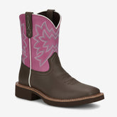 Tuhoomall Western Cowboy Ankle Boots for Women, Embroidered Short Booties, Stylish Comfort with Mid Chunky Heel, Perfect for All Seasons