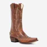Tuhoomall Western Cowboy Boots for Women - Vintage Casual Style with Embroidery and Studs - Easy Slip-On Design for All Seasons Tuhoomall