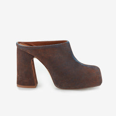 Tuhoomall Waterproof High Heel Sandals for Parties and Performances, Slip-On Design with Anti-Slip Sole, Classic Stylish Denim Look, Perfect for Spring and Summer