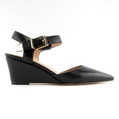 Tuhoomall Fashion High Heel Sandals for Women, Adjustable Buckle, Solid Color with Metal Accents, Stylish Casual and Office Wear