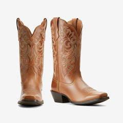 Tuhoomall Stylish Embroidered Low Heel Ankle Boots for Women - Perfect for Parties and Casual Occasions