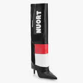 Tuhoomall Over-The-Knee Fashion Boots for Women, High Heels with Chain Detail, Stylish Casual Performance Footwear Tuhoomall