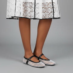 Tuhoomall Ballet Flats For Women, Adjustable Buckle, Elegant Pointed Toe, Comfortable Rubber Sole, Perfect For Parties And Performances