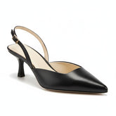 Tuhoomall High Heel Sandals for Women - Fashion Casual Pointed Toe With Mid Heel - Everyday Office Wear - Comfortable Rubber Sole Tuhoomall