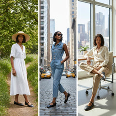 Tuhoomall Comfortable Mary Jane Flat Shoes with Bow, Slip-On Design for Fashionable Everyday Wear in Spring and Summer