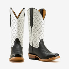 Tuhoomall Western Cowboy Boots for Women, Comfort Mid-Calf Boot with Embroidered Design, Chic and Casual Style for All Seasons