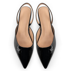 Tuhoomall Slingback Flats for Women Pointed-Toe Ballet Flats