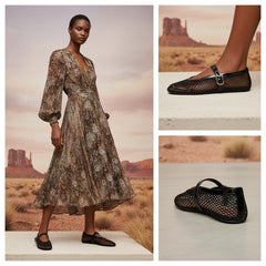 Tuhoomall Ballet Flats For Women, Adjustable Buckle, Elegant Pointed Toe, Comfortable Rubber Sole, Perfect For Parties And Performances