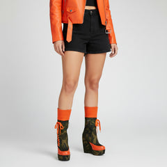 Tuhoomall Platform Ankle Boots for Women, Fashionable Casual Short Boots with Chunky Heels, Suitable for Travel and Parties