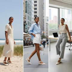 Tuhoomall Fashion High Heel Sandals for Women, Adjustable Buckle, Solid Color with Metal Accents, Stylish Casual and Office Wear