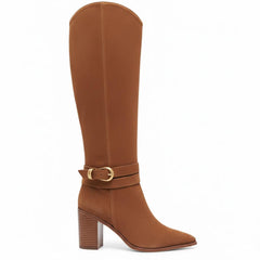 Tuhoomall Fashion Stiletto Ankle Boots for Women, Comfortable & Trendy with Zipper Closure, Ideal for Parties, Work & Casual Outings