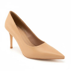 Tuhoomall Stylish High Heels for Parties and Dances, Gradient Design, Pointed Toe, 8cm Stiletto Heels, Slip-On, Rubber Sole, Synthetic Leather Lining