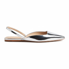 Tuhoomall Comfort Flat Sandals for Women, Stylish Pointed-Toe Slip-On Design, Casual Daily Wear with Rubber Sole, Ideal for Office and Street Fashion Tuhoomall