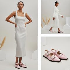 Tuhoomall Comfortable Low Heel Platform Shoes with Adjustable Metal Buckle for Casual and Office Use, Ideal for All-Season Wear