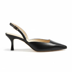 Tuhoomall High Heel Sandals for Women - Fashion Casual Pointed Toe With Mid Heel - Everyday Office Wear - Comfortable Rubber Sole Tuhoomall