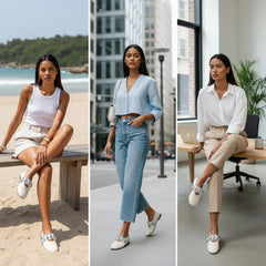 Tuhoomall Ballet Flats for Women, Round Toe, Adjustable Buckle, Casual Style, All-Day Comfort, Non-Slip Rubber Sole, Perfect for Parties and Performances