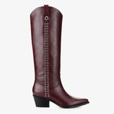 Tuhoomall Comfortable Chelsea Boots for Women - Vintage Style, Pointed Toe, Chunky Heel - Perfect for Fashion, Travel, Parties and Business Tuhoomall