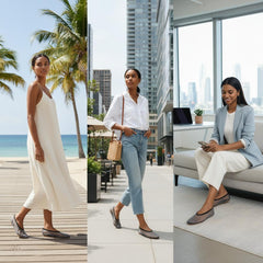 Tuhoomall Ballet Flats for Women, Comfortable and Stylish, Perfect for Parties and Daily Wear, Round Toe Design, Slip-On Closure, Rubber Sole