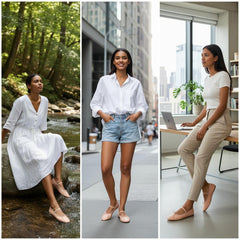 Tuhoomall Comfortable Mary Jane Flat Shoes with Bow, Slip-On Design for Fashionable Everyday Wear in Spring and Summer