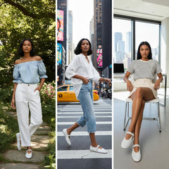 Tuhoomall Comfortable Flat Shoes with Studded Design for Party, Performance, and Casual Wear – Adjustable Straps, Rubber Sole, Round Toe