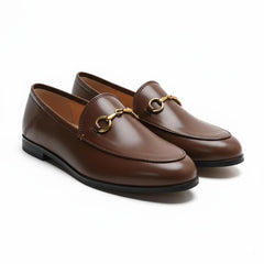 Tuhoomall Comfortable Flat Loafers for Women, Classic Design with Metal Buckle, Perfect for Office, Casual and Everyday Wear