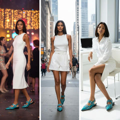 Tuhoomall Comfortable Low Heel Platform Shoes with Adjustable Metal Buckle for Casual and Office Use, Ideal for All-Season Wear