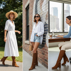 Tuhoomall Fashion Stiletto Ankle Boots for Women, Comfortable & Trendy with Zipper Closure, Ideal for Parties, Work & Casual Outings