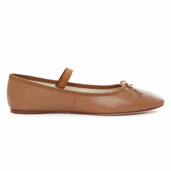 Tuhoomall Comfortable Mary Jane Flat Shoes with Bow, Slip-On Design for Fashionable Everyday Wear in Spring and Summer