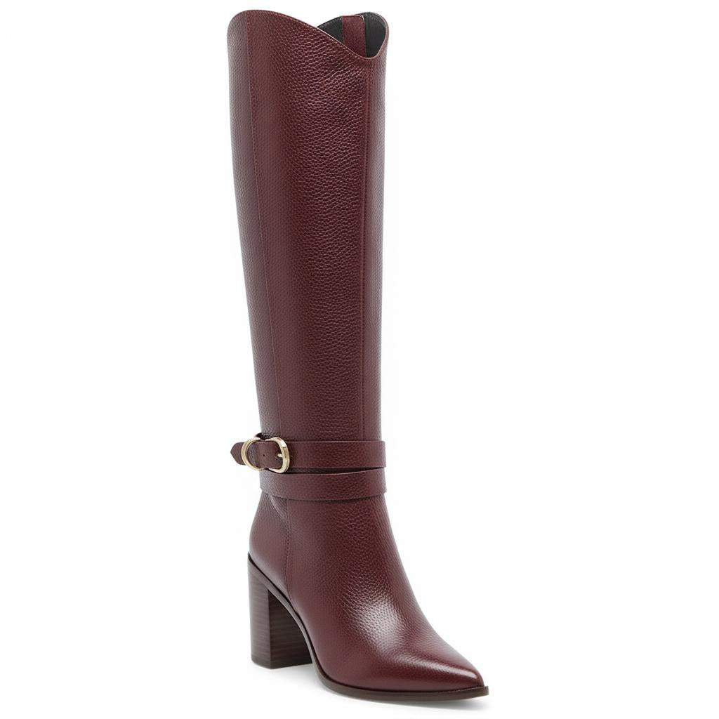 Tuhoomall Fashion Stiletto Ankle Boots for Women, Comfortable & Trendy with Zipper Closure, Ideal for Parties, Work & Casual Outings Tuhoomall