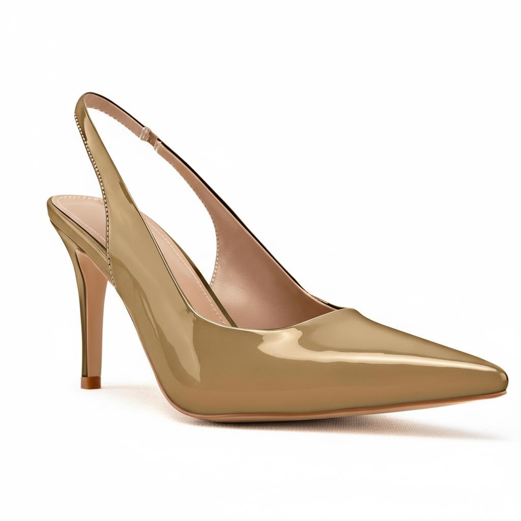 Tuhoomall Fashion Women's High Heel Slip-On Pumps - Stylish Pointed Toe, Medium Heel, Classic Solid Color for Office and Daily Wear Tuhoomall