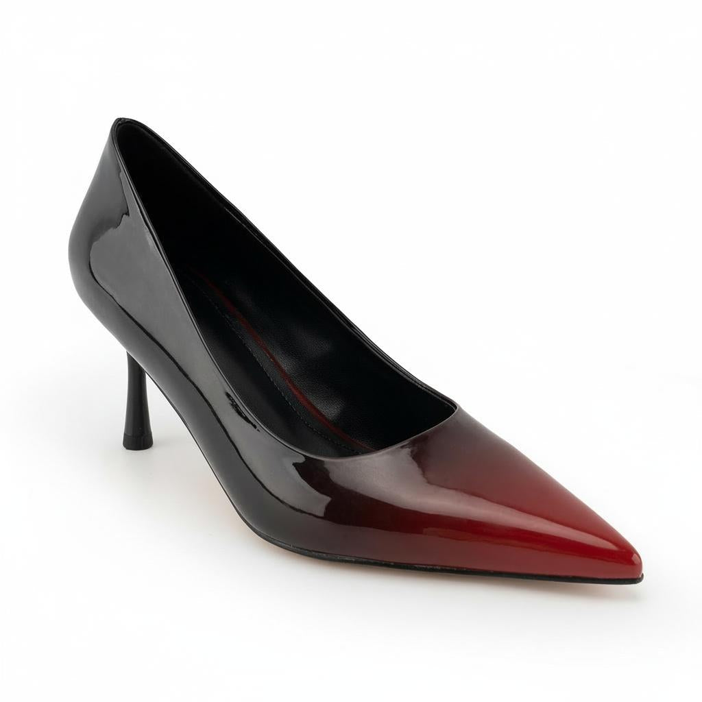 Tuhoomall High Heel Sandals for Women - Elegant Pointed Toe Leather Flats for Office, Parties & Casual Wear - Summer 2-Inch Mid Heel Tuhoomall