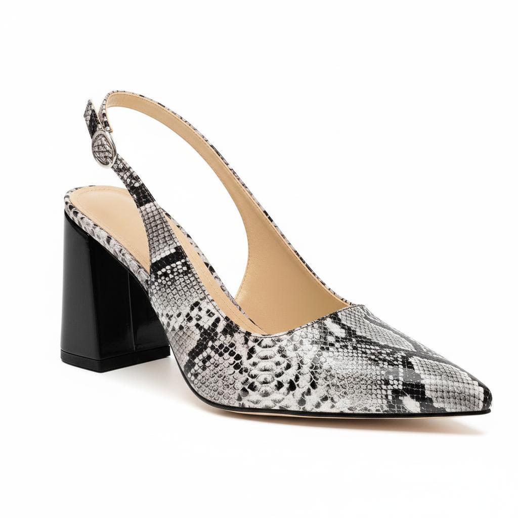 Tuhoomall Fashionable Comfortable High Heel Sandals for Summer - Classic Adjustable Strap Pointed Toe Casual Wear Tuhoomall