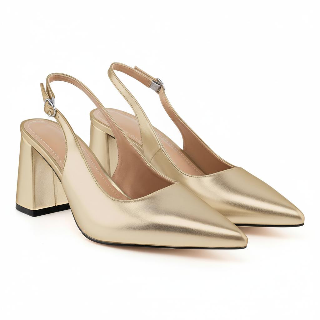Tuhoomall Fashionable Comfortable High Heel Sandals for Summer - Classic Adjustable Strap Pointed Toe Casual Wear Tuhoomall