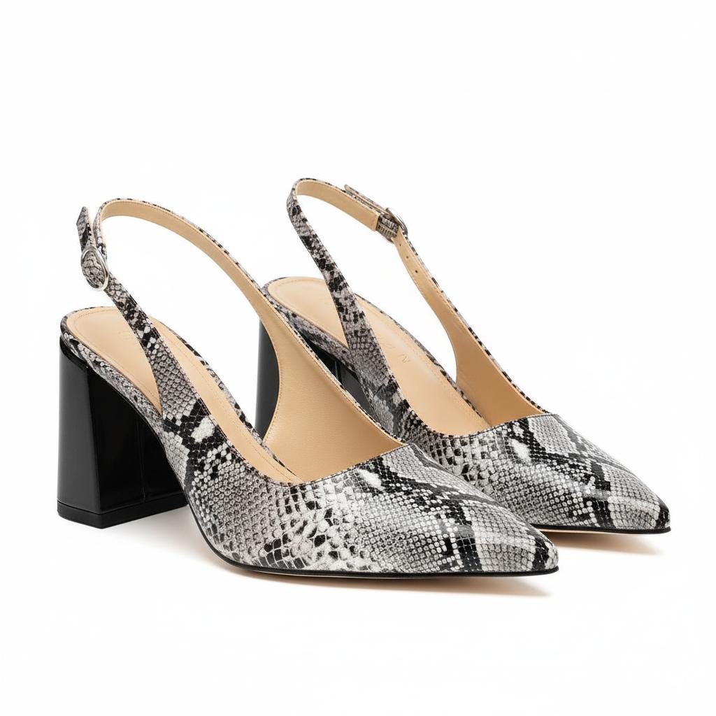 Tuhoomall Fashionable Comfortable High Heel Sandals for Summer - Classic Adjustable Strap Pointed Toe Casual Wear Tuhoomall