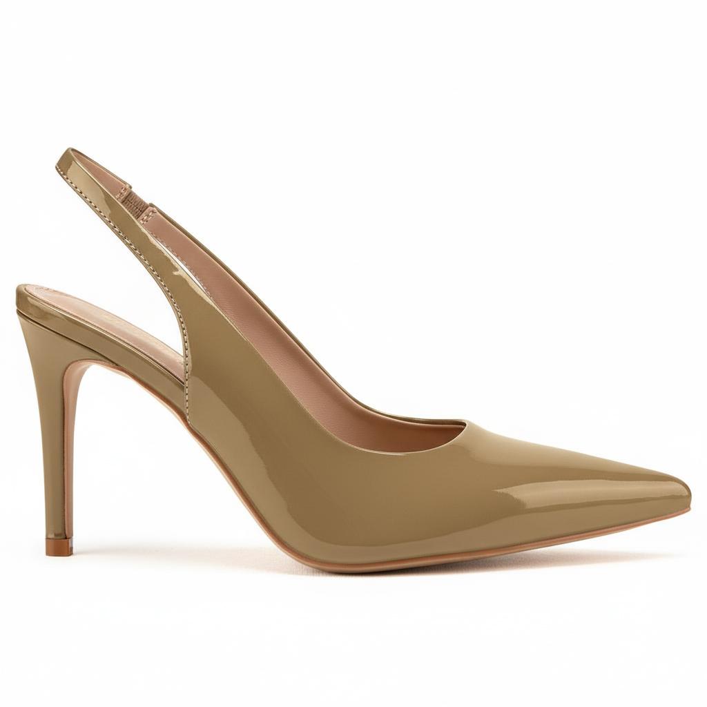 Tuhoomall Fashion Women's High Heel Slip-On Pumps - Stylish Pointed Toe, Medium Heel, Classic Solid Color for Office and Daily Wear Tuhoomall