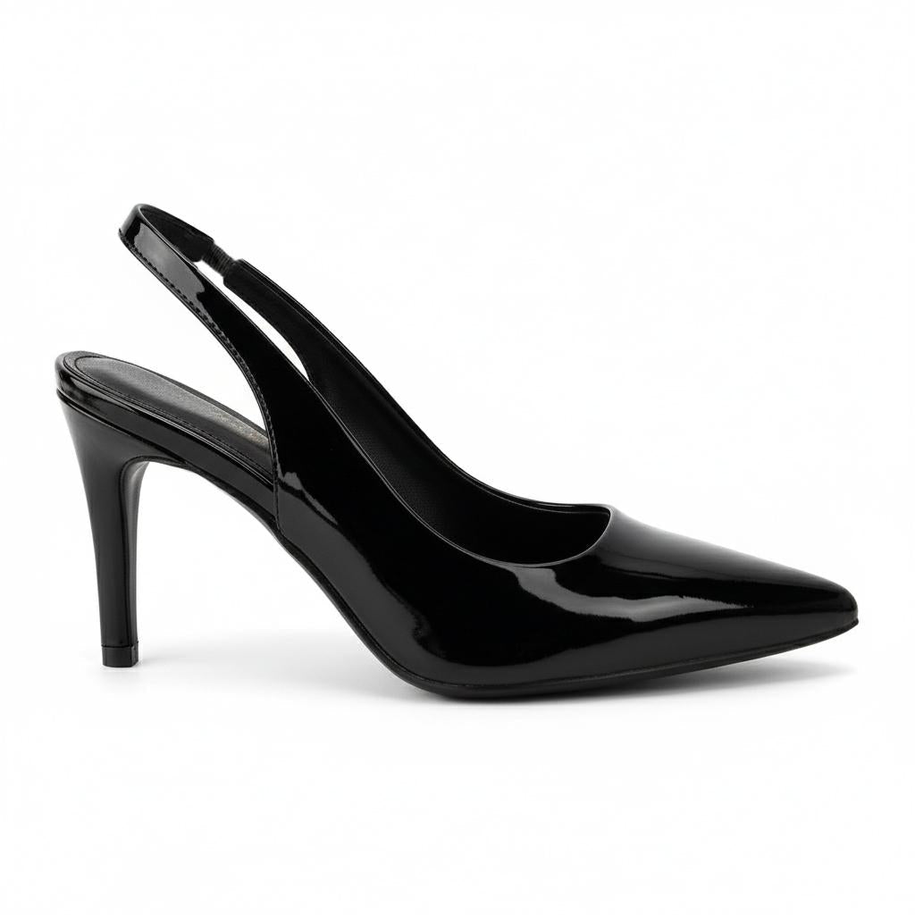 Tuhoomall Fashion Women's High Heel Slip-On Pumps - Stylish Pointed Toe, Medium Heel, Classic Solid Color for Office and Daily Wear Tuhoomall