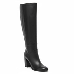 Tuhoomall Fashion Boots with Zipper Closure, Square Toe, Chunky Heel for Party, Office, Casual Wear - All Season Comfortable Style
