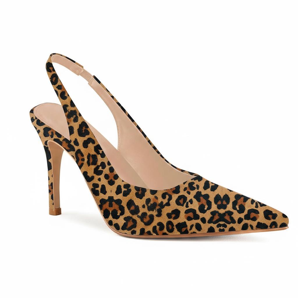 Tuhoomall Fashion Women's High Heel Slip-On Pumps - Stylish Pointed Toe, Medium Heel, Classic Solid Color for Office and Daily Wear Tuhoomall