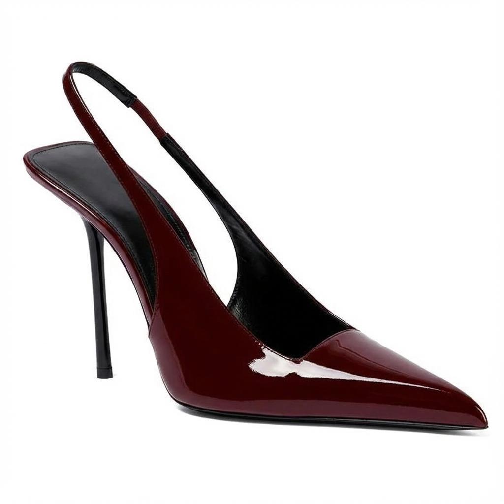 Tuhoomall High Heel Pointed Toe Slip-On Women’s Fashion Casual Shoes for Business, Performance, and Everyday Wear Tuhoomall